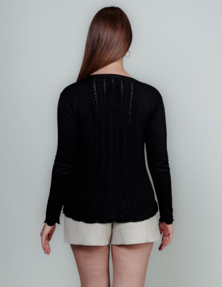 Suéter Punto fino Botones