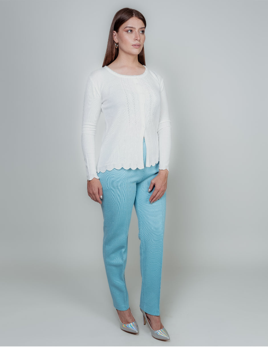 Suéter Punto fino Botones