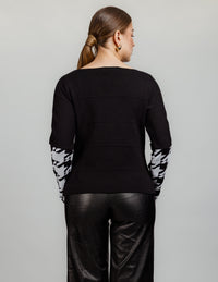Sueter pata de gallo