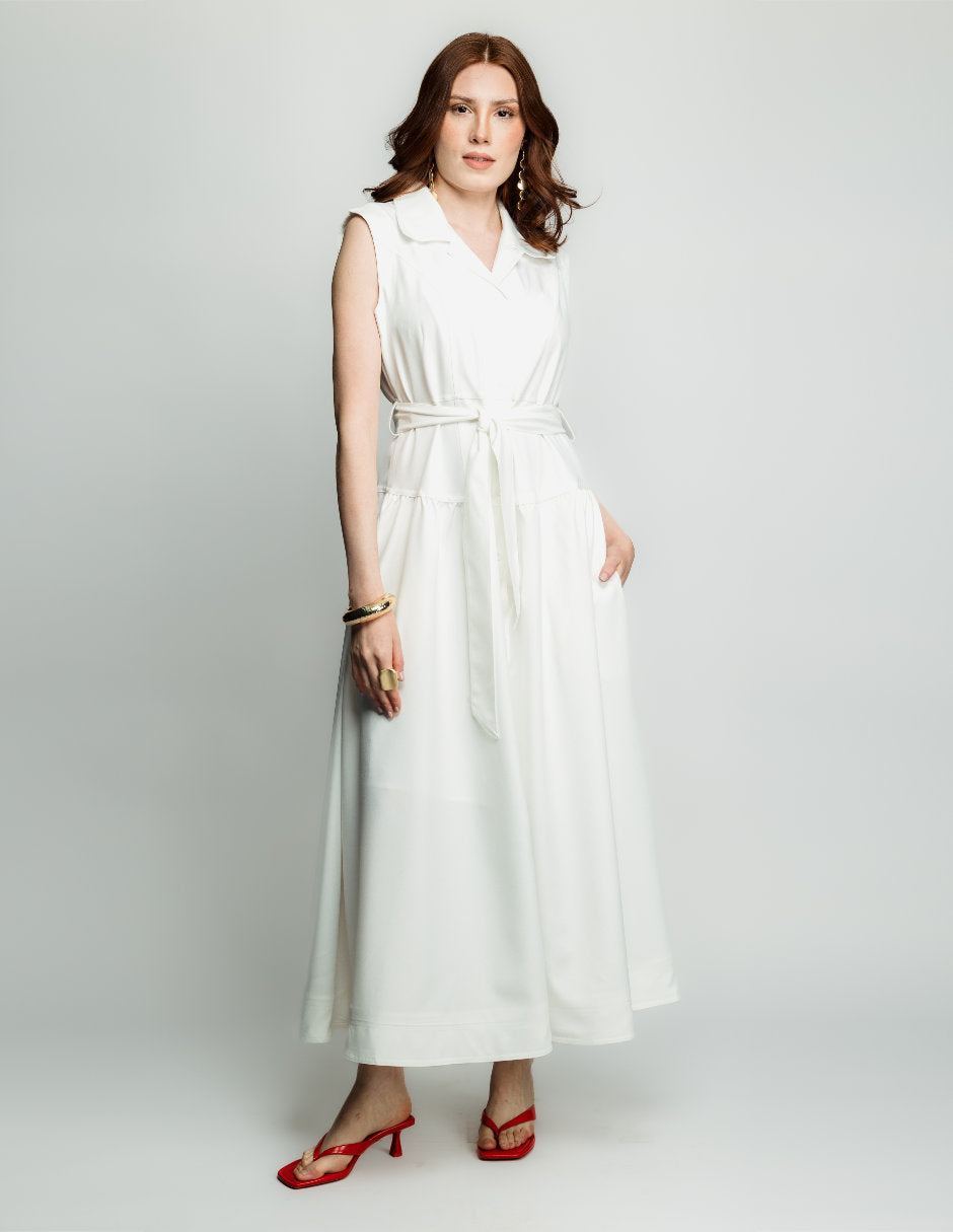 Vestido Cintura Ajustable