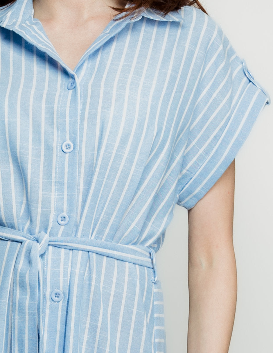 Vestido Camisero Rayas