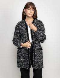 Cardigan ensamble tweed