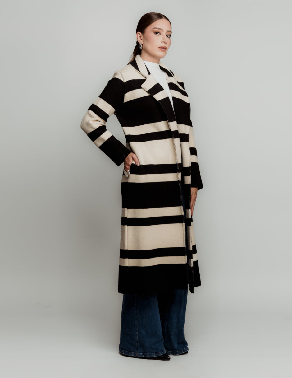 Abrigo Rayas