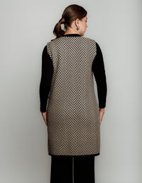 CHALECO CUELLO REDONDO