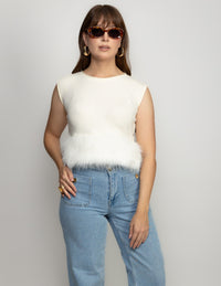 BLUSA ORILLA PELUCHE