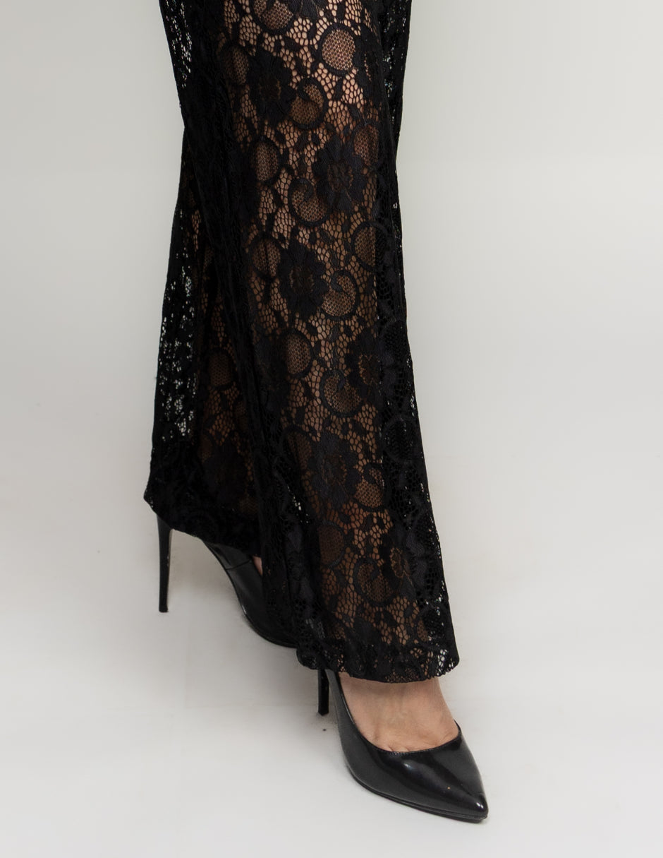 Pantalon encaje