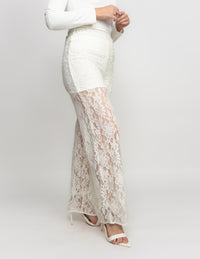 Pantalon encaje