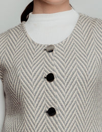 CHALECO CUELLO REDONDO